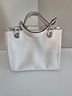 Michael Kors White Leather Tote One size - photo 12
