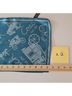 Coach 100% Silk Print Blue Silk Scarf One size - photo 5