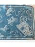 Coach 100% Silk Print Blue Silk Scarf One size - photo 3