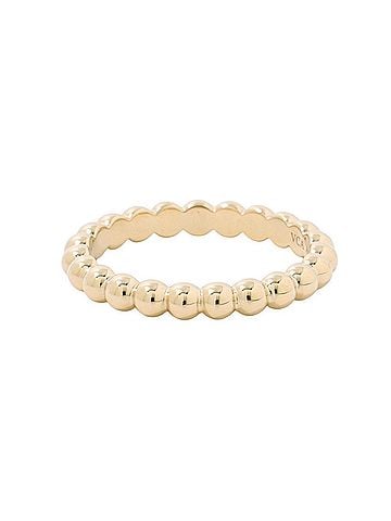 Van Cleef & Arpels Van Cleef &amp; Arpels Perlee Gold Pearl Ring, Medium, 18K Yellow Gold, VCARO3Y551. (Women's ring, Arpels) (view 2)