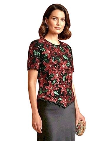 Scala Short Sleeve Blouse (view 1)