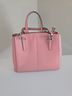 Coach Pink Leather Tote One size - photo 4
