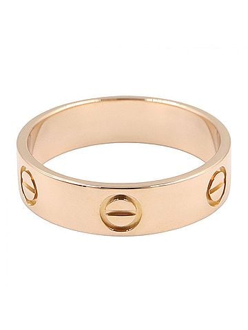 Cartier Cartier Love Ring, 18K Pink Gold (PG), Men's/Women's, Tone, B4084800 (view 2)