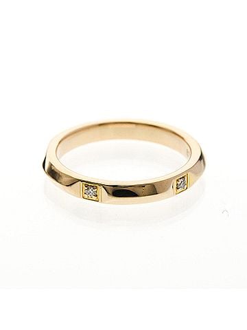 Tiffany & Co. Tiffany Trueband Diamond Ring Pink Gold (18K) Fashion Diamond Band Ring Pink Gold (view 2)
