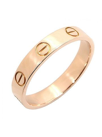 Cartier Cartier Mini Love Ring, 18K Pink Gold (PG), Women's Tone, B4085200 (view 1)
