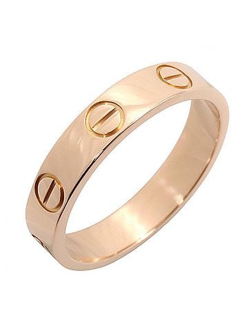 Cartier Cartier Mini Love Ring, 18K Pink Gold (PG), Women's Tone, B4085200 (view 1)