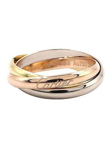 Cartier Cartier Trinity Ring SM - Ring/Finger Jewelry 18K (Yellow Gold), 18KWG (White 18KPG (Pink Gold) Women's Gold/Silver Tones B4235100 (view 1)