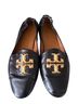 Tory Burch 100% Leather Black Flats Size 8 1/2 - photo 2