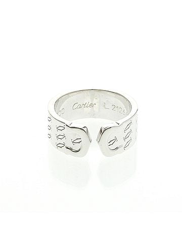 Cartier Cartier C2 Happy Birthday Limited Edition Ring White Gold (18K) Fashion No Stone Band Ring Silver (view 1)