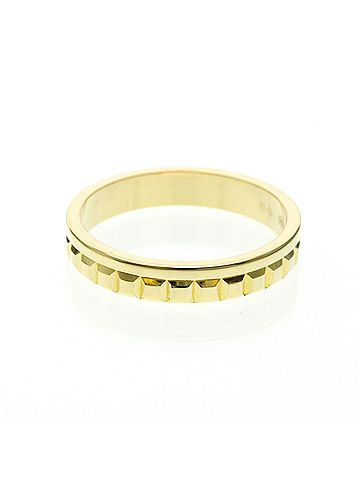 Boucheron Boucheron Quatre Radiant Ring Yellow Gold (18K) Fashion No Stone Band Ring Gold (view 2)