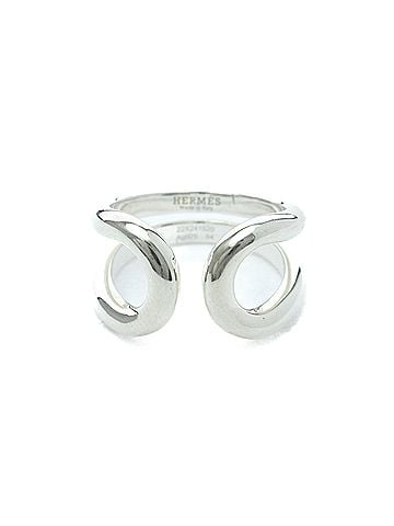 Hermès Hermes Lima Ring Silver 925 Fashion No Stone Band Ring Silver (view 1)