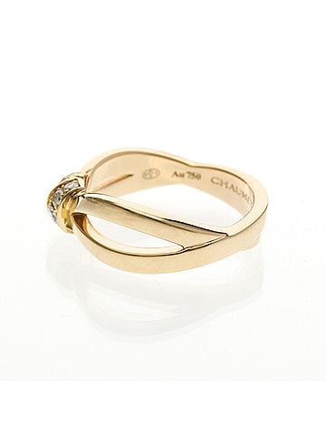 Chaumet Chaumet Lien Seduction Ring Pink Gold (18K) Fashion Diamond Band Ring Pink Gold (view 2)