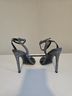 Steve Madden Black Silver Heels Size 6 - photo 8