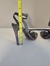 Steve Madden Black Silver Heels Size 6 - photo 6