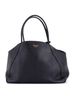 Prada 100% Leather Black Open Tote Soft Grain Leather Large One size - photo 1