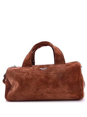 Prada Duffle Bag Suede Small (view 1)
