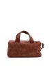 Prada 100% Suede Brown Duffle Bag Suede Small One size - photo 4