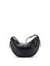 Prada 100% Leather Black Arque Half Moon Hobo Leather Small One size - photo 1