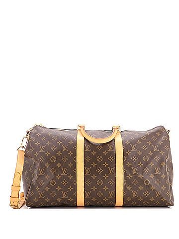 Louis Vuitton Keepall Bandouliere Bag Monogram Canvas 50 (view 1)