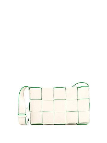 Bottega Veneta Cassette Crossbody Bag Maxi Intrecciato Leather Small (view 1)