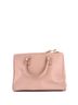 Prada 100% Leather Tan Double Zip Lux Tote Saffiano Leather Medium One size - photo 4