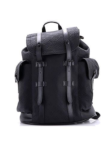Louis Vuitton Christopher Backpack Monogram Taurillon Leather MM (view 1)