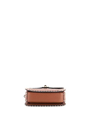 Valentino Garavani Rockstud Flip Lock Flap Bag Leather Large (view 2)
