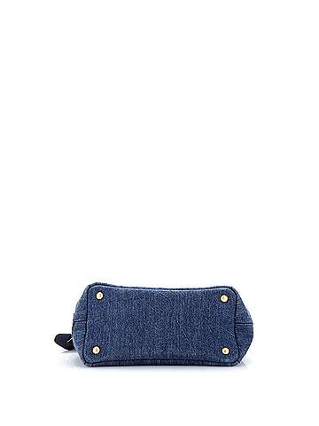 Prada Canapa Convertible Tote Denim Mini (view 2)