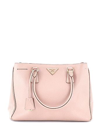 Prada Double Zip Lux Tote Saffiano Leather Medium (view 1)