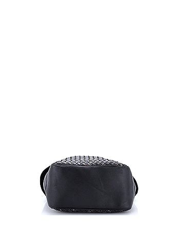 Bottega Veneta Snap Messenger Bag Printed Intrecciato Nappa Medium (view 2)
