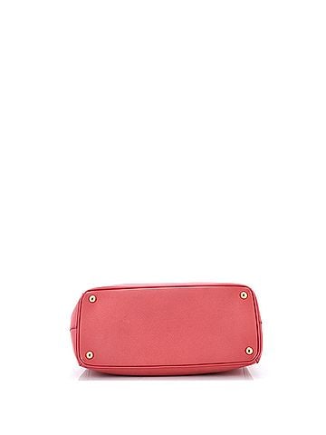 Prada Double Zip Lux Tote Saffiano Leather Medium (view 2)