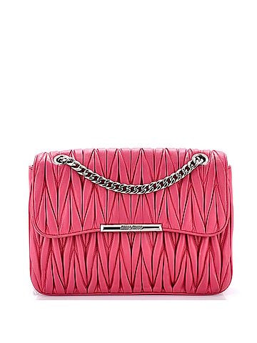 Miu Miu Club Shoulder Bag Matelasse Leather Medium (view 1)