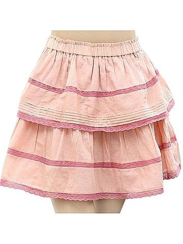 Sea New York Sea New York Lace Ruffle Tiered Mini Skirt Casual Skirt (view 2)