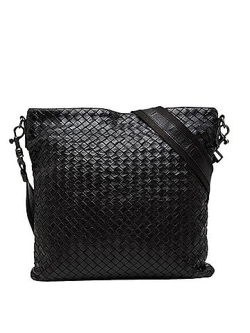 Bottega Veneta Bottega Veneta Intrecciato Crossbody Shoulder Bag, Dark Brown Leather, Women's BOTTEGAVENETA (view 1)