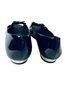 Tory Burch 100% Patent Leather 100% Leather Black Gold Flats Size 10 1/2 - photo 2