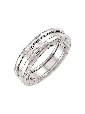 Bvlgari Bulgari BVLGARI B-ZERO1 1-band ring #47 18K WG White Gold 750 (view 1)