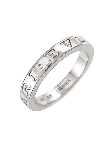Bvlgari Bulgari BVLGARI Double #48 Ring Platinum (view 1)