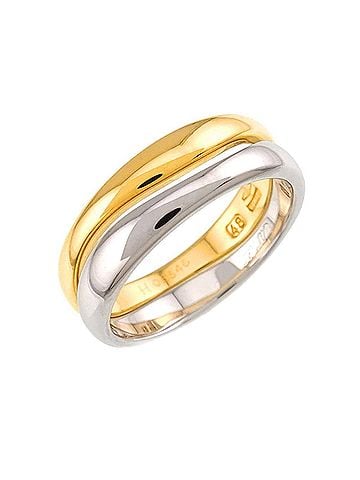 Cartier Cartier Love Me Ring #48, 18K YG WG (Yellow White Gold 750) (view 2)