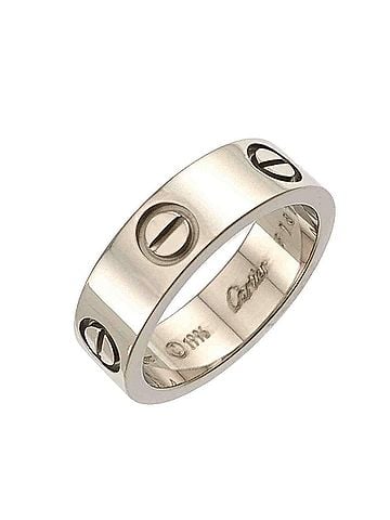 Cartier Cartier Love Ring #52, 18K WG (White Gold 750) (view 1)
