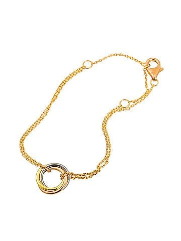 Cartier Cartier Trinity Bracelet, 15cm, 18K Yellow Gold, White Pink Gold 750, Three Colors. (view 2)