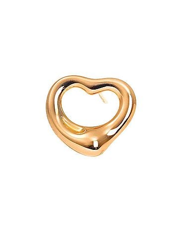 Tiffany & Co. Tiffany &amp; Co. Heart Earring, 18K Pink Gold (750), Single Earring (Pierced) (view 2)