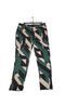 Ashley Stewart Graphic Green Blue White Dress Pants Size 22 - photo 1