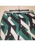 Ashley Stewart Graphic Green Blue White Dress Pants Size 22 - photo 4