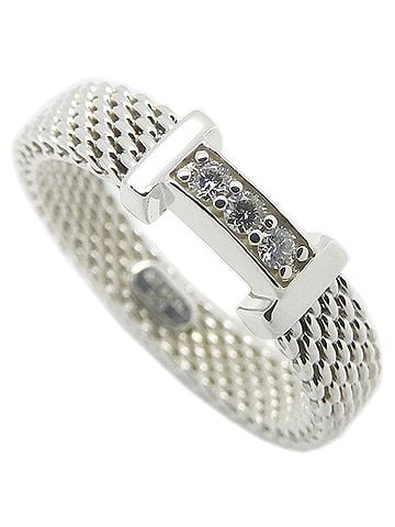 Tiffany & Co. TIFFANY&amp;Co. Somerset Ring, Diamond, SV925, Women's, 295800 (view 1)