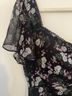 Astr 100% Polyester 97% Polyester 3% Elastane Floral Black Cocktail Dress Size M - photo 3