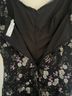 Astr 100% Polyester 97% Polyester 3% Elastane Floral Black Cocktail Dress Size M - photo 5