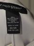 Ashley Stewart 95% Polyester 5% Spandex 100% Polyester White Silver Long Sleeve T-Shirt Size 22 - photo 3