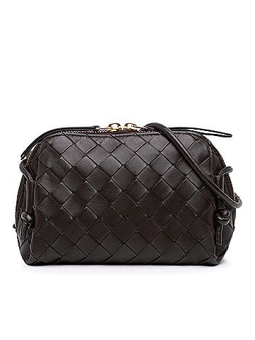 Bottega Veneta Mini Lambskin Intrecciato Loop Camera Bag (view 1)