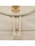 Chanel 100% Leather White Caviar Triple CC Backpack One size - photo 6