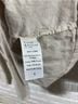 Frank & Eileen 50% Cotton 48% Flax 2% Elastane 100% Cotton Tan White Blazer Size S - photo 6